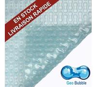 Bâche à bulle Sol guard piscine rect de 6 x 3 m Bordée 4 cotés