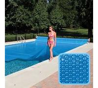 Bâche à bulles 4 m x 2 m pour piscine - 300 microns - Bleu - Linxor Bleu G