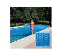 Linxor – Bâche à bulles couverture solaire découpable pour piscine – 4x8 m – 300 µm – Bleu
