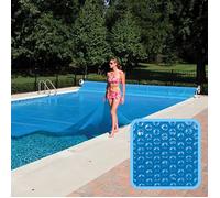 Bâche à bulles 6 m x 8 m pour piscine - 300 microns - Bleu - Linxor