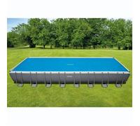 Bâche à bulles INTEX pour piscine tubulaire rectangulaire 9,75x4,88m - 160 microns