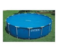 Bâche à bulles INTEX pour piscine tubulaire ronde Ø 3,05m - 110 microns - Bleu