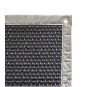 Bâche à Bulles Piscine 4 Saisons 5x4,5 m EnergyGuard 500 microns - Bordée 4 côtés + Oeillets Posés + Bâchette Protection