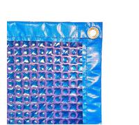 Bâche à Bulles Piscine OXO Dark Blue 500 microns - Bordée 4 côtés + Oeillets Posés + Bâchette Protection - Direct Usine