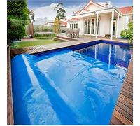 Bâche à bulles pour jacuzzi, couverture solaire pour efficacité énergétique et rétention de la chaleur, solution flottante durable pour piscines rondes et rectangulaires