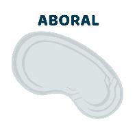 Bâche à bulles pour piscine Aboral - Maupiti - Sol+Guard transparente 500 microns bordée 4 côtés