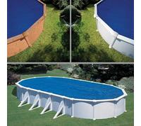 Bâche à bulles pour piscine acier Gré - Ovale 7,25x3,70m (pour piscine de 7,30x3,75m)