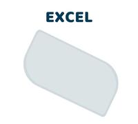 Bâche à bulles pour piscine Excel Piscines - Concerto 60 - Geobubble bleu 500 microns bordée 4 cotés