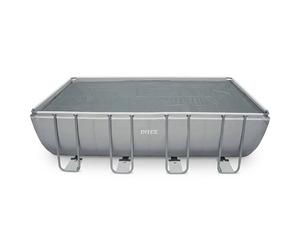 Bâche à bulles pour piscine Intex rectangulaire - Piscine rectangulaire 9,75 x 4,88m gris renforcé
