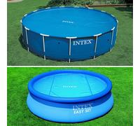 Intex bâche à Bulles (ø) 4,50 renforcée pour Piscine (ø) 4,57m
