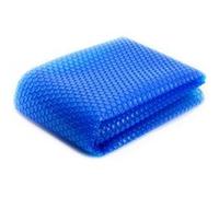 Linxor Bâche à bulles 180 µm pour piscine Intex ou autre Bleu 2,74×5,03 m ovale