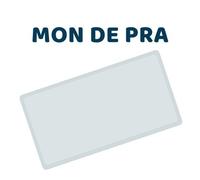 Bâche à bulles pour piscine Mon De Pra - Uni 8 Ou Unique 8 - Geobubble bleu 500 microns bordée 4 cotés