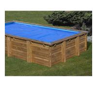 Gre Bâche à bulles Sunbay Marbella pour piscine 3,74 m x 2,24 mm