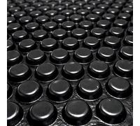 Bâche à bulles pour piscine rectangulaire 9 x 5 m 300 microns - Noir
