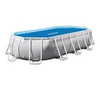 Bâche à bulles renforcée pour piscine tubulaire ovale 6,10 x 3,05 m - Intex