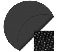 Bâche à bulles Ronde 3,6m Noire Couverture de piscine solaire Chauffage Bassin