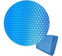 Bâche À Bulles Ronde Bâche À Bulles Solaire Ronde pour Piscine Couverture De Piscine Solaire Couverture Solaire Découpable pour Piscine Enterrée pour Piscine, Cuve, Spa, Antipollution Et Isola (240cm)