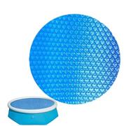 Bâche À Bulles Solaire Ronde pour Piscine, Ø 3 M Pool Bâche Solaire Couverture Piscine, Film D'isolation Thermique pour Piscine, Protecteur De Piscine en PE pour Piscine Hors Sol Creusée