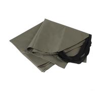 Bâche à feuilles de 145,8 x 144,8 cm avec 4 poignées - Sac à déchets de jardin robuste pour élagage et collecte en extérieur, tissu Oxford 600D réutilisable avec revêtement PE