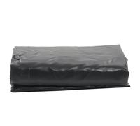 Bâche anthracite 5 x 6 m 650 g/m² - Toile enduite de PVC pour jardin, chantier et camping - Imperméable, indéchirable et durable