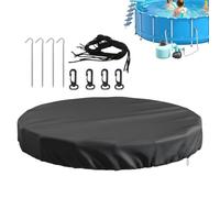 Bâche Anti-Feuilles Pour Piscine Résistant Aux UV Imperméable Avec Cordon