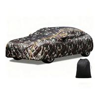 Bâche Anti Grêle Voiture pour Mini Classic Austin Mini Mark II 2-Door Sedan S 1967-1970 avec Sac de Rangement & Poche Miroir丨Couverture De Grêle De Voiture Épaissie Étanche Anti-UV Respirante