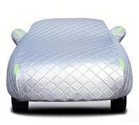 Bache Anti Grele Voiture pour Renault Zoe 2013-2023 Housse Voiture Exterieur, Tissu éLastique éPaissie, TrèS RéSistante Anti Givre Pluie Soleil UV PoussièRe Rayures Neige Argent