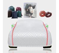 Bache Anti Grele Voiture pour Tesla Model 3,Housse de Protection Voiture épaissie Extérieur Étanche Contre Le Soleil et la Pluie avec Fermeture éclair