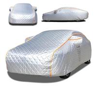 Bâche Anti Grêle Voiture pour Toyota Yaris Hybride 2020-2025,Protection Anti-Grêle Professionnelle, Utilisation Toute l’Année, Avertissement Réfléchissant, Coton Épais, Anti-Vent Sécurisé