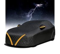 Bâche Anti-grêle Voiture pour Volkswagen ID.Buzz LWB 2024 2025 | Imperméable, Boucles Coupe-vent, Bandes Élastiques, Anti UV Poussière, Résistant au Vent Gel Neige, Couche de Coton Épaissie