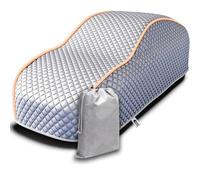 Bache Anti Grele Voiture sur Mesure pour Volkswagen Type 2 T1 T2 T3 1950-1992 Bache Voiture Exterieur Toutes Saisons, Protection UV 100% - Bandes Réfléchissantes étendues à 360° Argent-C