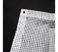 Bâche armée Transparente 170g/m² - Couleur Transparent, Dimensions 4m x 10m