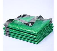 Bâche armée Transparente,Bâche En Maille,Bâche de protection,Translucide,Résistante,Anti-UV,Serre Transparente Plastique pour Jardin-Bâche Imperméable avec ?illet (4x10m)