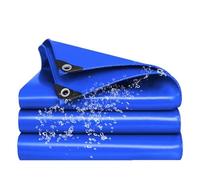 Bâche avec Œillets 680 x 1200 cm Bâche avec Œillets - Anti UV - Toile de Protection en PE Renforcée avec Corde, Auvent Pliable pour Extérieur Meubles de Jardin Tente, Bleu