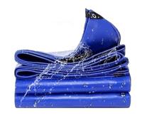 Bâche avec Œillets 8.7 x 9.5 m Bâche avec Œillets - Anti UV - Toile de Protection de Recouvrement avec Corde, Auvent Pliable pour Extérieur Meubles de Jardin Tente, Bleu