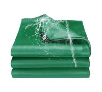 Bâche avec Œillets 8.7 x 9.5 m Bâche avec Œillets - Anti UV - Toile de Protection en PE Renforcée avec Corde, Auvent Pliable pour Extérieur Meubles de Jardin Tente, Vert