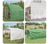 vidaXL Bâche Leno 260 g/m² 1,5 x 10 m – film de serre, housse de protection