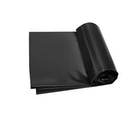 Bache Bassin D'épaisseur Couverture De Polytunnel Revêtement D'étang Imperméable Noir pour Bassins À Poissons De Jardin Fontaine Et Cascade Cascade Ruisseau 0.12mm(9X9m)