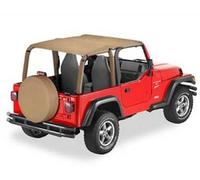 Bâche Bikini "Header" "Safari" Jeep Wrangler TJ 96-02 52531-37