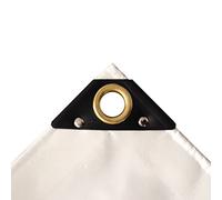 Bâche blanche en PVC - 650 g/m² - 3 x 4 m (12 m²)