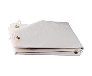 Bâche blanche PVC 2x3 m 650 g/m2