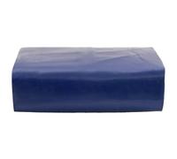 Bâche bleue 1,5 x 2,5 m 650 g/m² PVC | Résistant aux UV, à l'eau et à la moisissure, 1,5 x 2,5 m, 650 g/m², bleu