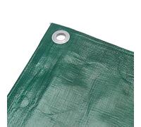 Bâche Bois Premium 240g/m² - Vert, 1,5m x 6m