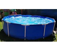 Bâche Bulles Piscine Solaire Diamètre 1 1,5 2 2,5 3 3,5 4 M Grande Couverture De Protection De Piscine D'été Couverture De Bulles Isolées, Couverture Bleue Résistante For Serre/baignoire, Pliable ( Co