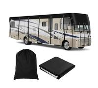 Bache Caravane Tissu Oxford 210D Housses pour Camping-Car Et Caravane Rangement Pliable, Facile à Nettoyer Bache Caravane,7.5m×3m