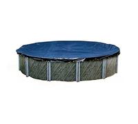 Bâche Couverture de Piscine Superguard spagwc18, bâche dhiver Ronde, Petit, Noir