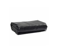 vidaXL Bâche de protection avec œillets métalliques, résistante aux UV Noir 1x2,5 m 650 g/m²