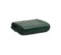 vidaXL Bâche couverture de toit avec oeillets métalliques résistante aux UV Vert 1x2,5 m 650 g/m²