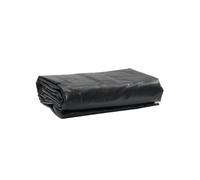 vidaXL Bâche noir 5x8 m 600 g/m²