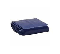 Bâche, Couverture de Toit avec Oeillets Métalliques, Bâche de Protection Résistante aux UV Jardin Extérieur, Bleu 5x8 156065